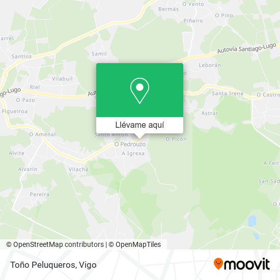Mapa Toño Peluqueros