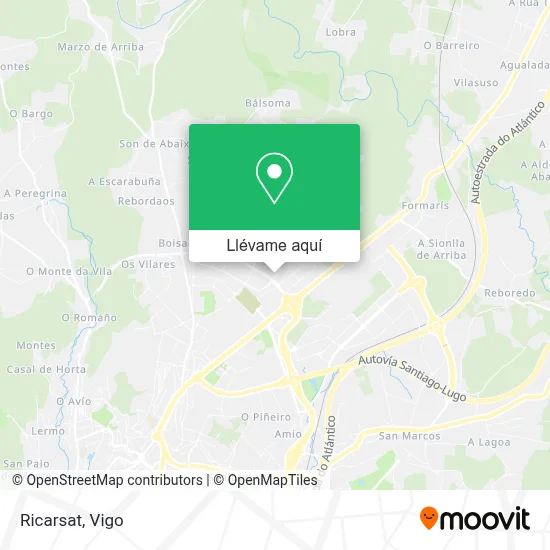 Mapa Ricarsat