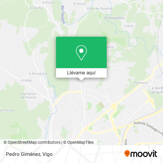 Mapa Pedro Giménez