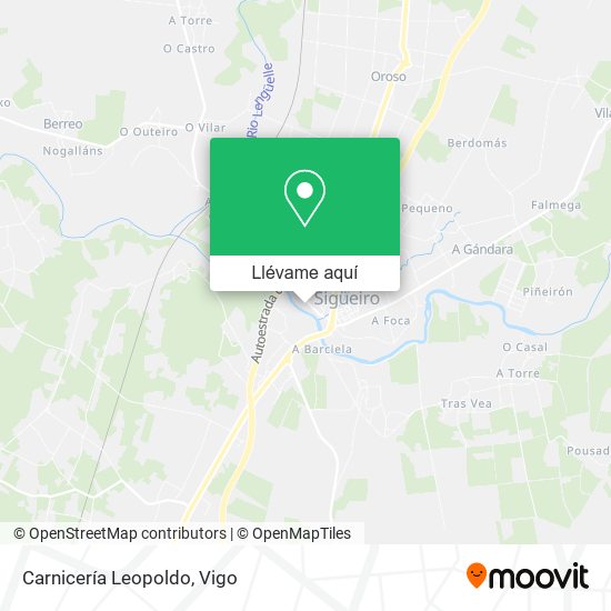 Mapa Carnicería Leopoldo