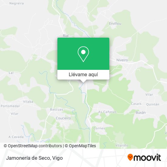 Mapa Jamonería de Seco