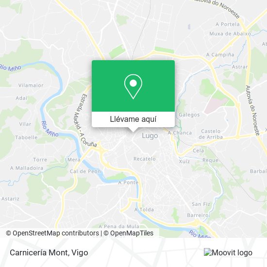 Mapa Carnicería Mont