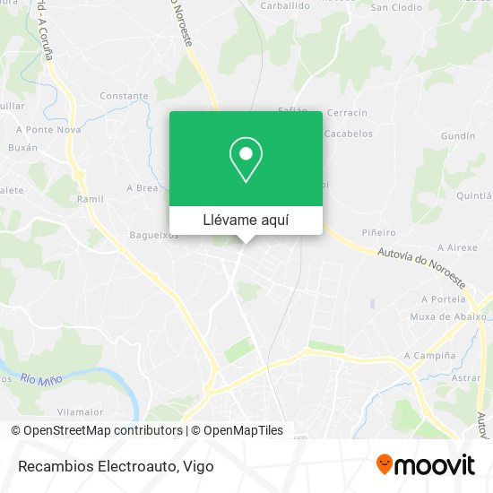 Mapa Recambios Electroauto