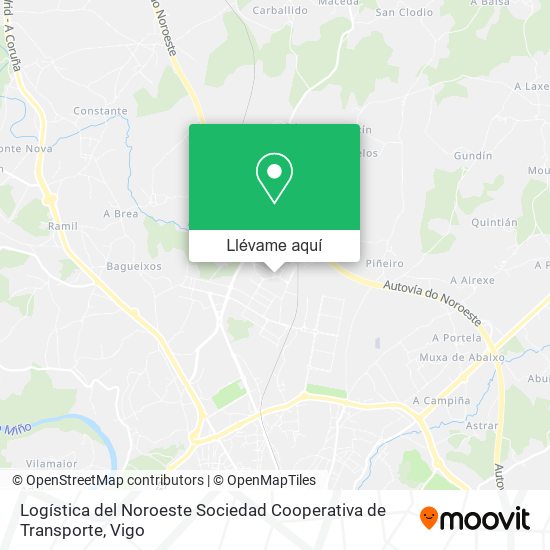 Mapa Logística del Noroeste Sociedad Cooperativa de Transporte