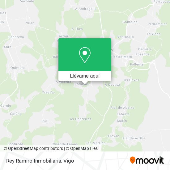 Mapa Rey Ramiro Inmobiliaria