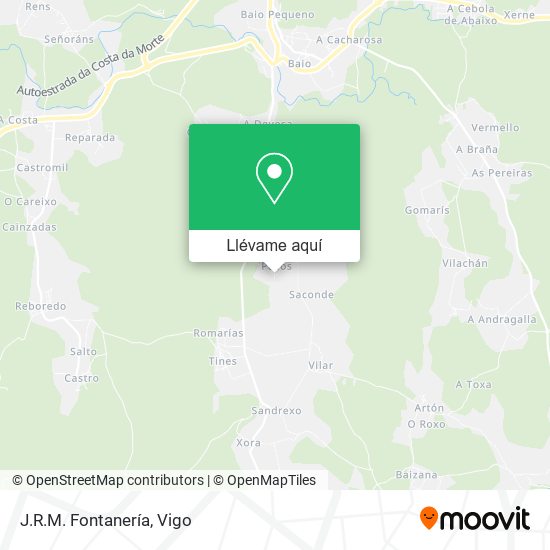 Mapa J.R.M. Fontanería