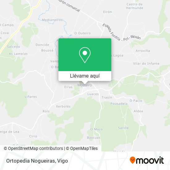 Mapa Ortopedia Nogueiras