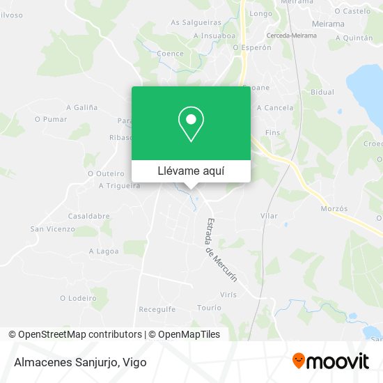 Mapa Almacenes Sanjurjo