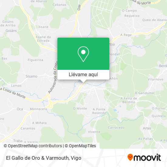 Mapa El Gallo de Oro & Varmouth