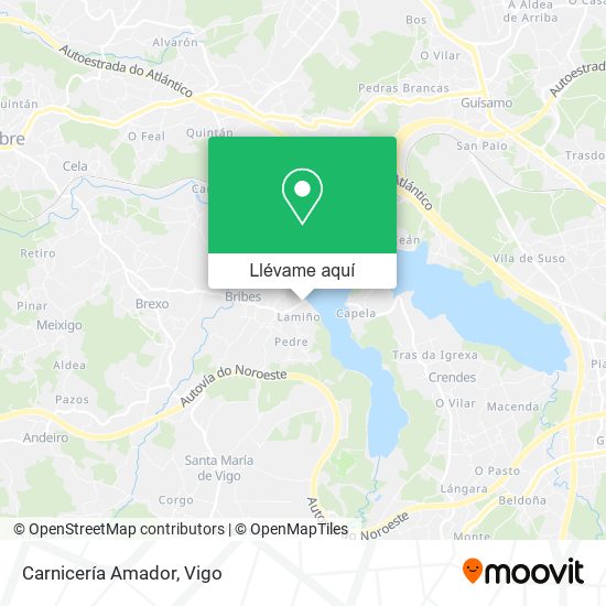Mapa Carnicería Amador