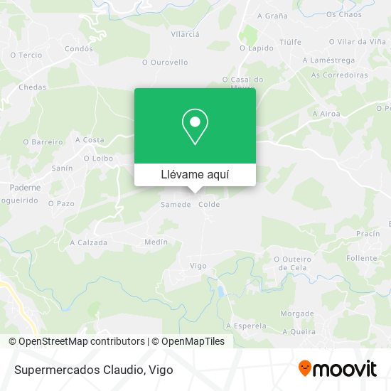 Mapa Supermercados Claudio