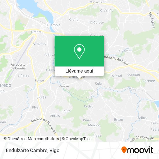 Mapa Endulzarte Cambre