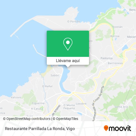 Mapa Restaurante Parrillada La Ronda
