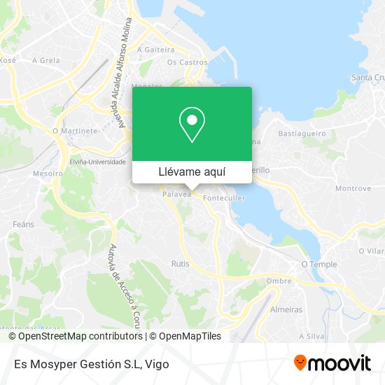 Mapa Es Mosyper Gestión S.L