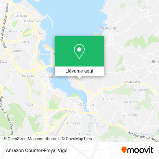 Mapa Amazon Counter-Freya