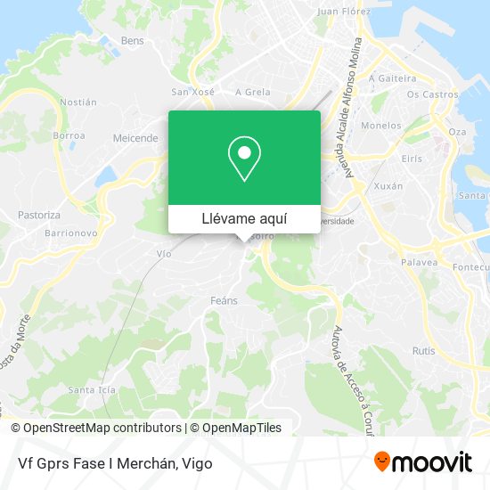 Mapa Vf Gprs Fase I Merchán