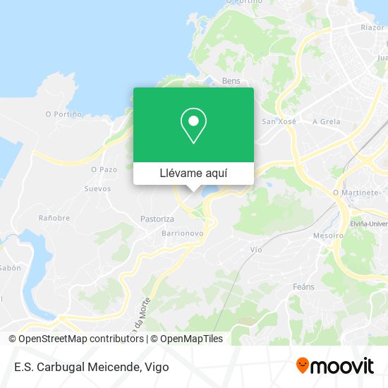 Mapa E.S. Carbugal Meicende