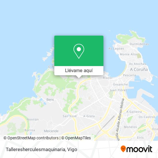 Mapa Talleresherculesmaquinaria