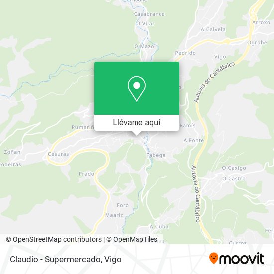 Mapa Claudio - Supermercado