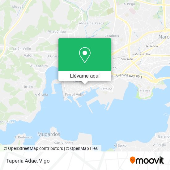 Mapa Tapería Adae