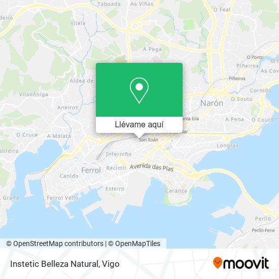 Mapa Instetic Belleza Natural