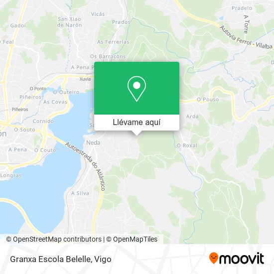 Mapa Granxa Escola Belelle