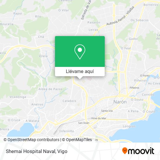 Mapa Shemai Hospital Naval