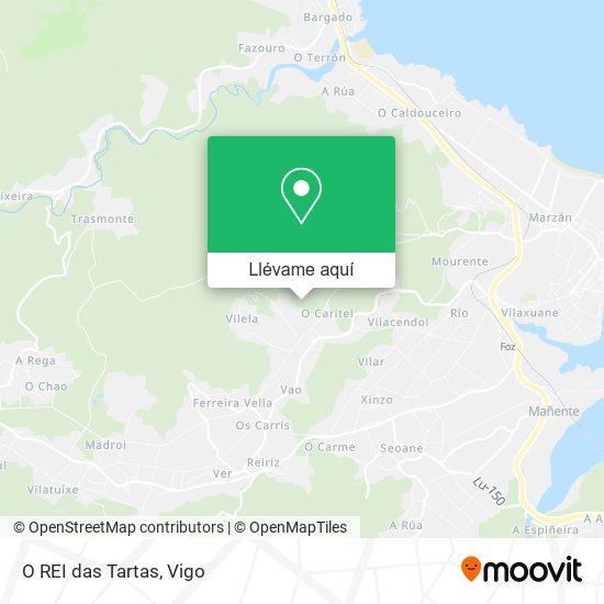 Mapa O REI das Tartas