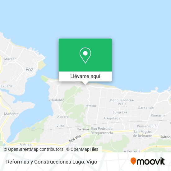Mapa Reformas y Construcciones Lugo