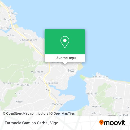 Mapa Farmacia Camino Carbal
