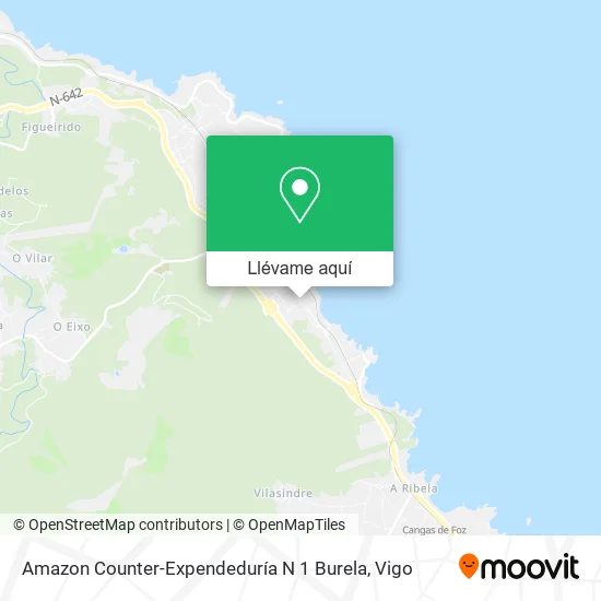 Mapa Amazon Counter-Expendeduría N 1 Burela