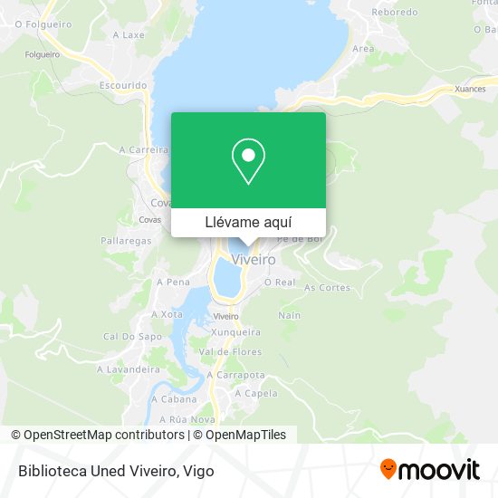 Mapa Biblioteca Uned Viveiro