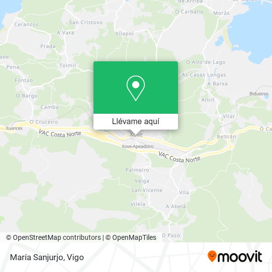 Mapa María Sanjurjo