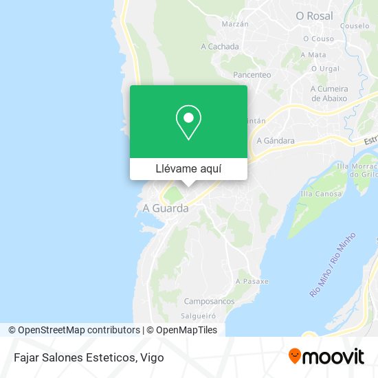Mapa Fajar Salones Esteticos