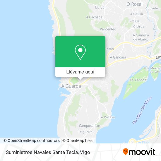 Mapa Suministros Navales Santa Tecla