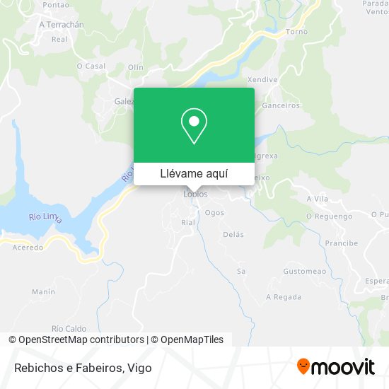 Mapa Rebichos e Fabeiros