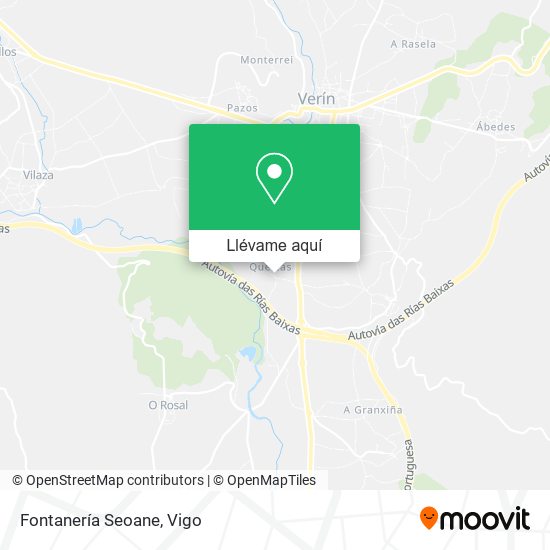 Mapa Fontanería Seoane