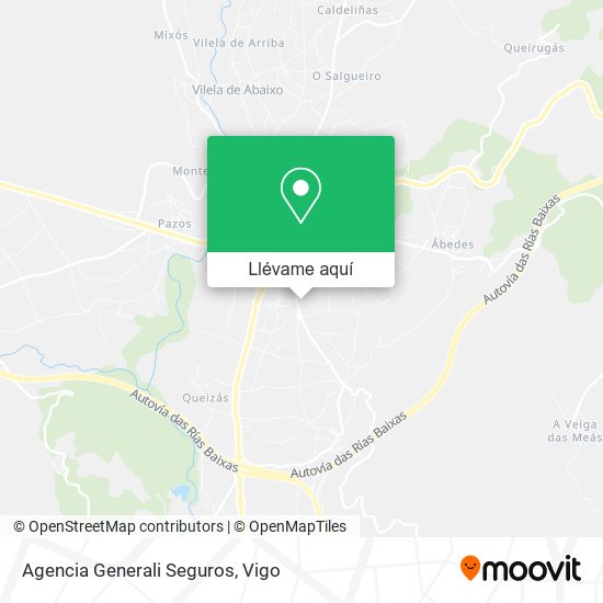 Mapa Agencia Generali Seguros