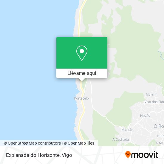 Mapa Explanada do Horizonte