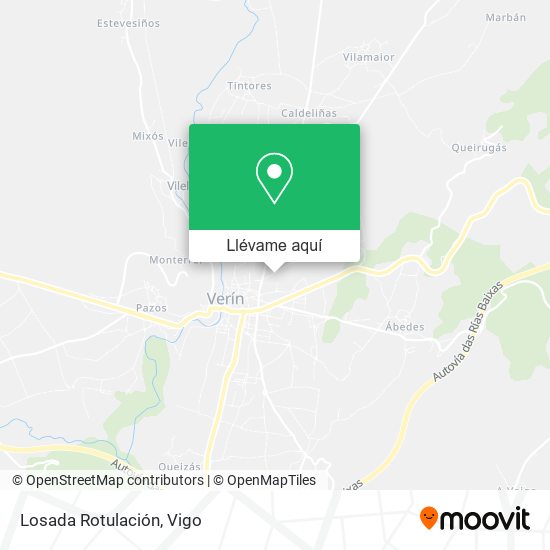 Mapa Losada Rotulación
