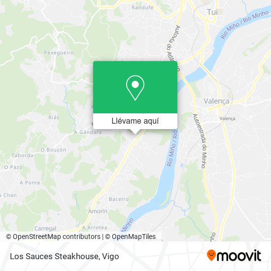 Mapa Los Sauces Steakhouse