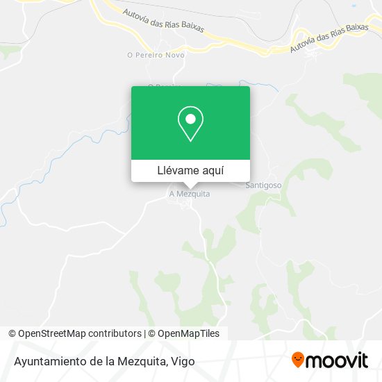 Mapa Ayuntamiento de la Mezquita