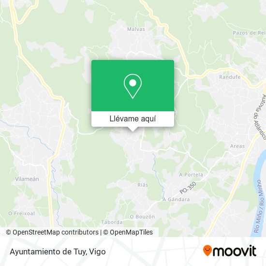 Mapa Ayuntamiento de Tuy