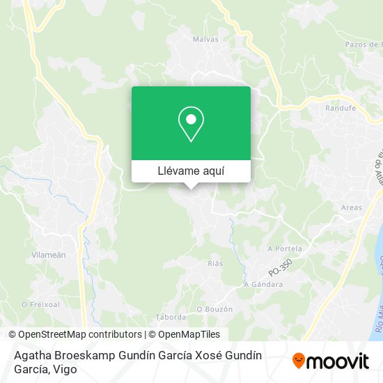 Mapa Agatha Broeskamp Gundín García Xosé Gundín García