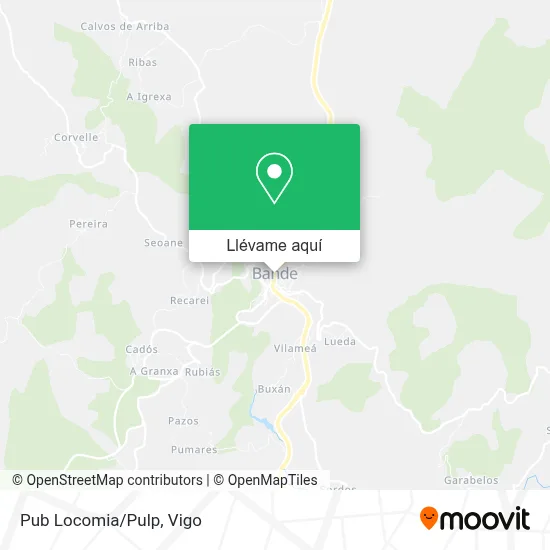Mapa Pub Locomia/Pulp
