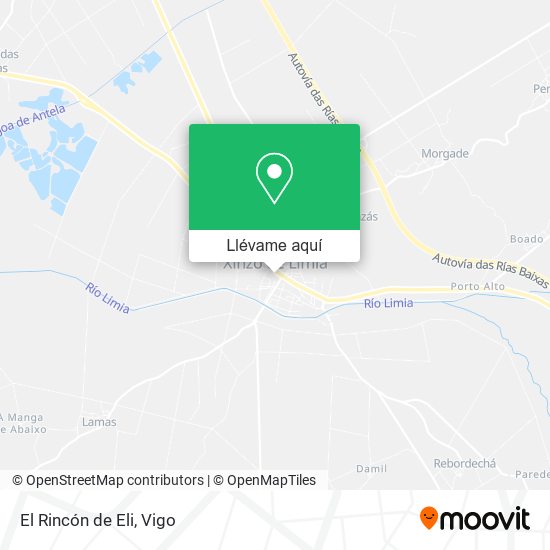 Mapa El Rincón de Eli