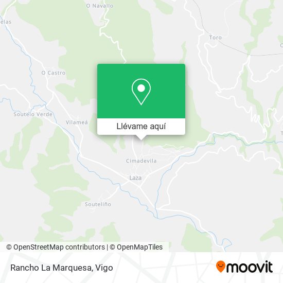 Mapa Rancho La Marquesa