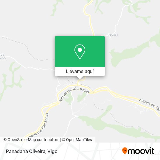 Mapa Panadaría Oliveira