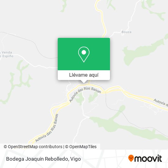 Mapa Bodega Joaquín Rebolledo