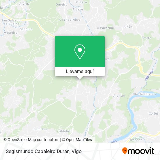 Mapa Segismundo Cabaleiro Durán